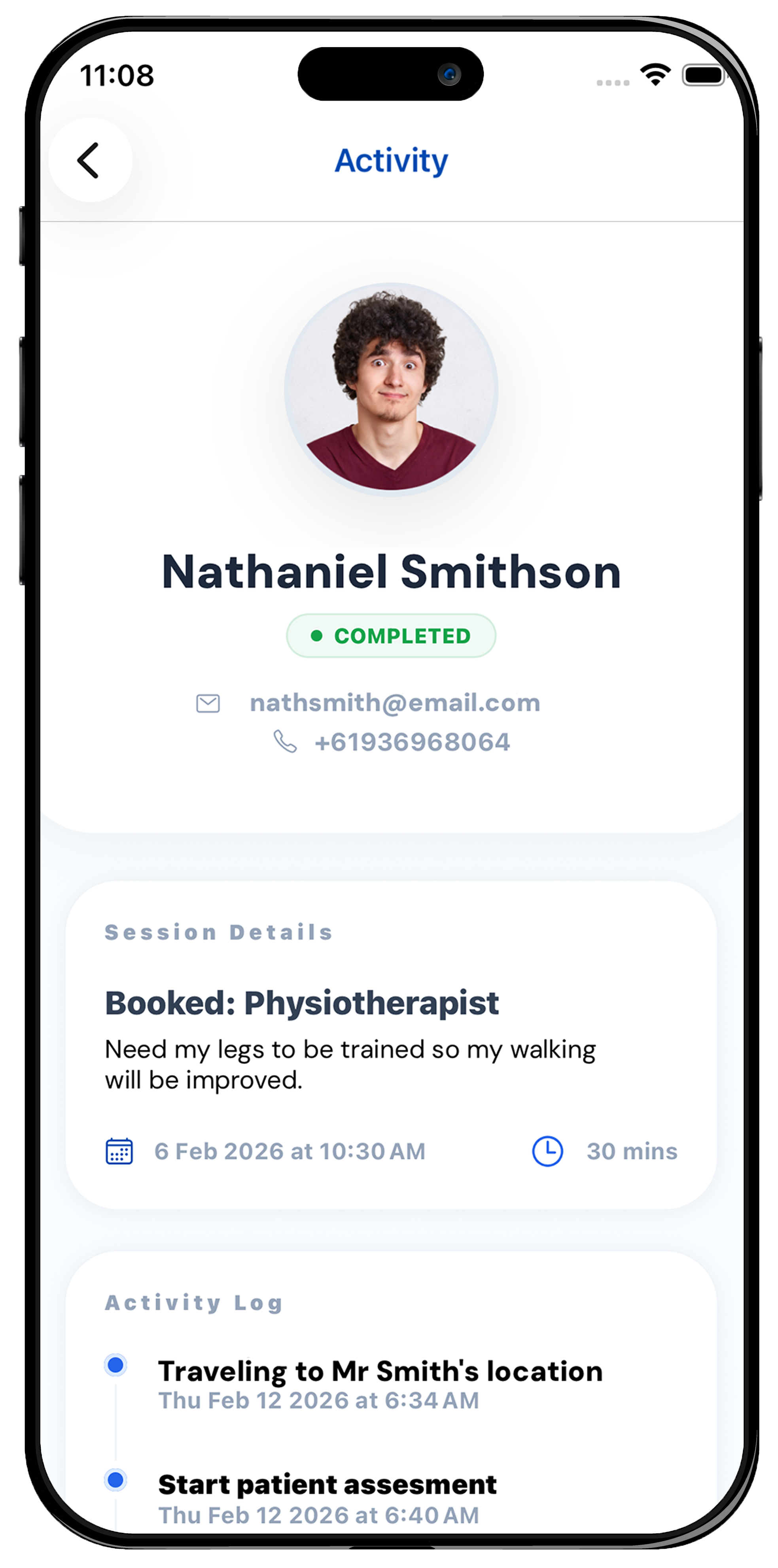 Practitioner flow screenshot placeholder
